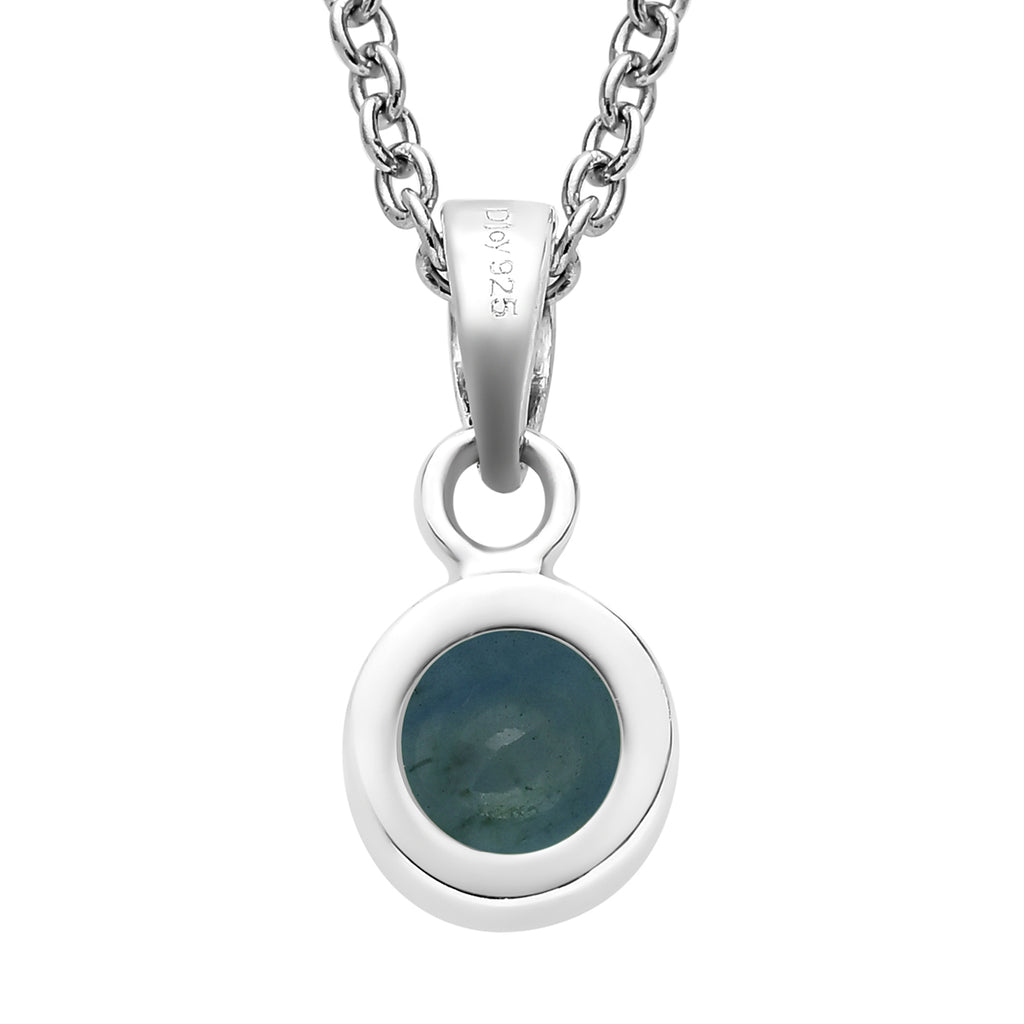Schweizer Blautopas-Anhänger und Ohrringe aus 925 Silber, mit Kette aus Edelstahl ca. 3.56 ct