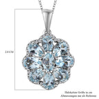 Espirito Santo Aquamarin-Anhänger mit Kette, ca. 3,94 ct