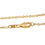 GP Spezial-Kollektion - Mehrfarbiger Edelstein-Anhänger mit Kette, ca. 50 cm, 925 Silber vergoldet ca. 1.40 ct