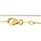 GP Italienische Garten Kollektion - Mehrfarbiger Edelstein-Anhänger mit Kette, ca. 50 cm, 925 Silber vergoldet ca. 3,16 ct