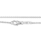 GP Amore-Kollektion - Weißer Diamant-Anhänger mit Kette, 925 Silber platiniert ca. 0.33 ct