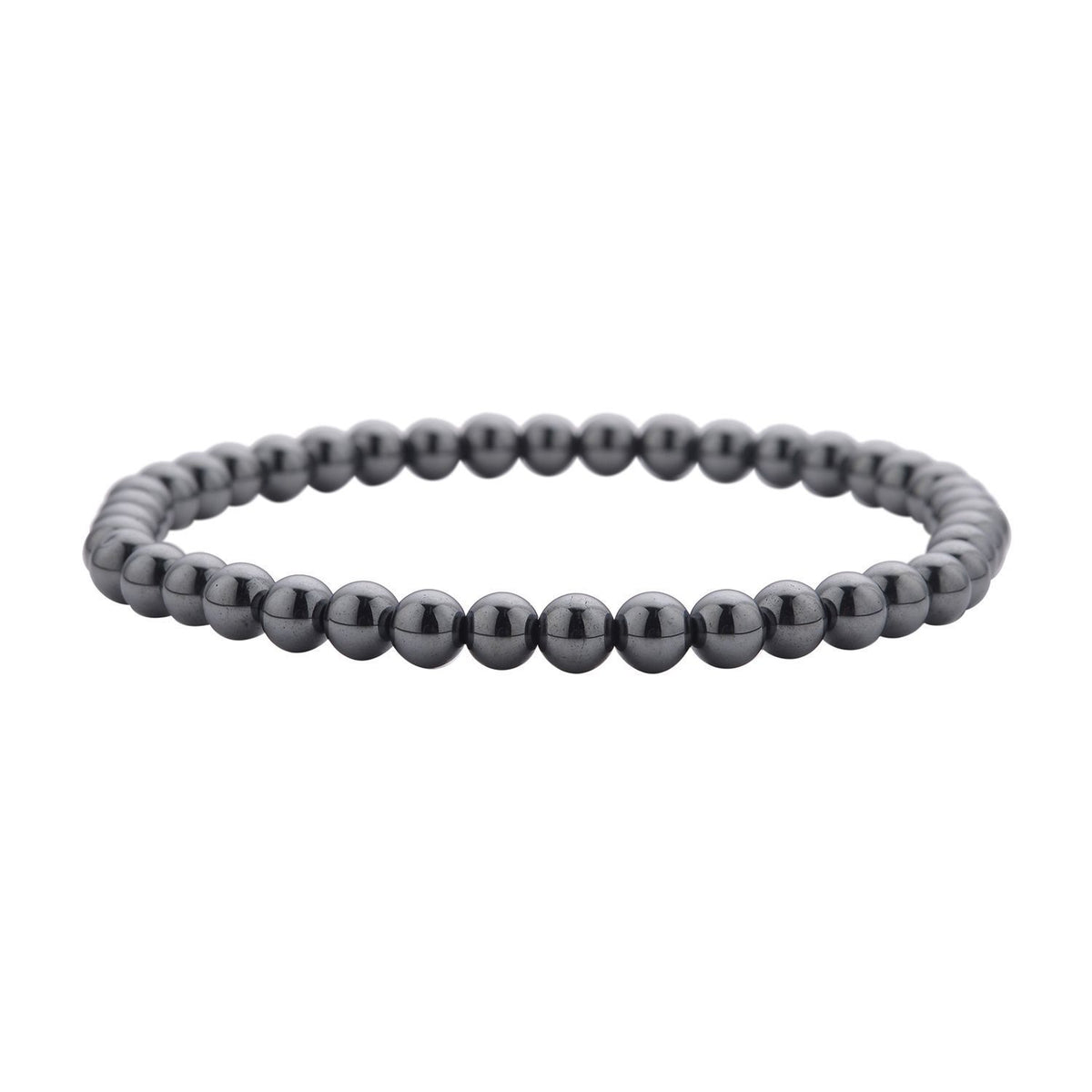 2er Set Hämatit Armbänder, Rund-Kugel ca. 166,00 ct