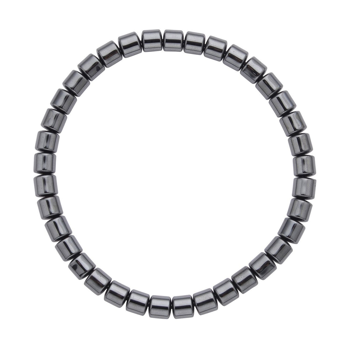 2er Set Hämatit Armbänder, Rund-Kugel ca. 166,00 ct