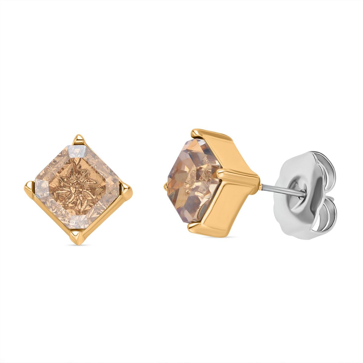 Mehrfarbiger Kristall, weißer Kristall, Schmuckset 13.50 ct