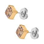 Mehrfarbiger Kristall, weißer Kristall, Schmuckset 13.50 ct