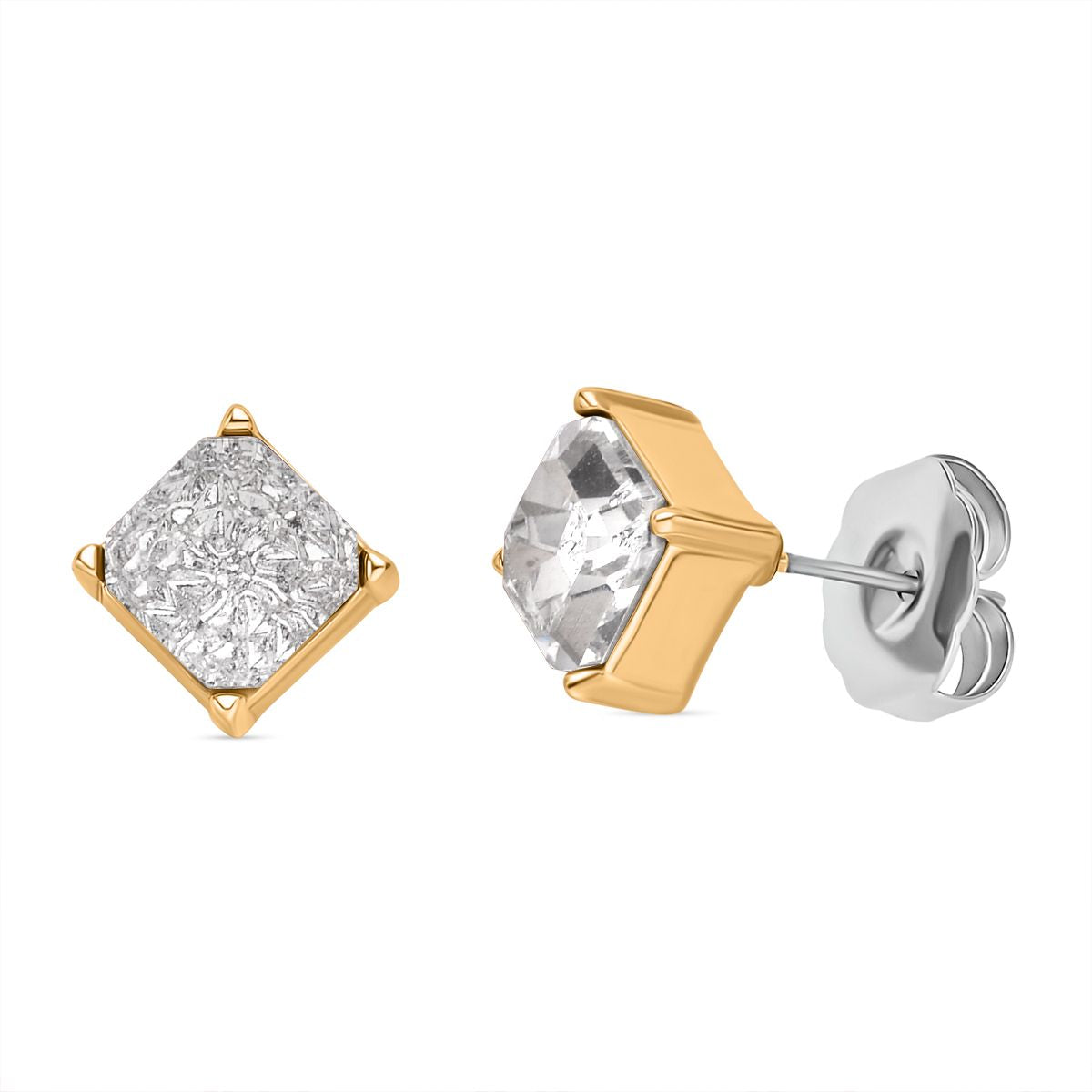 Mehrfarbiger Kristall, weißer Kristall, Schmuckset 13.50 ct