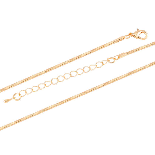 Glitzernde Designer Kristall Anhänger mit Kette, goldfarben