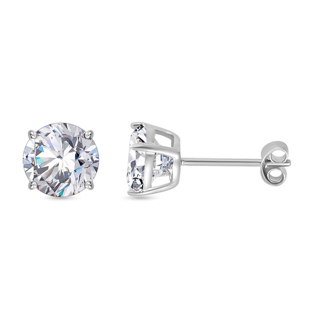 3er Set, Weißer Zirkonia, Rosa Zirkonia Schmuckset 925 Silber rhodiniert ca. 1.00 ct