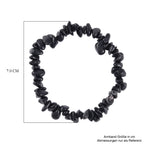 10-er Set Gelbes Tigerauge, Roter Granat Armbänder, ca. 822.45 ct
