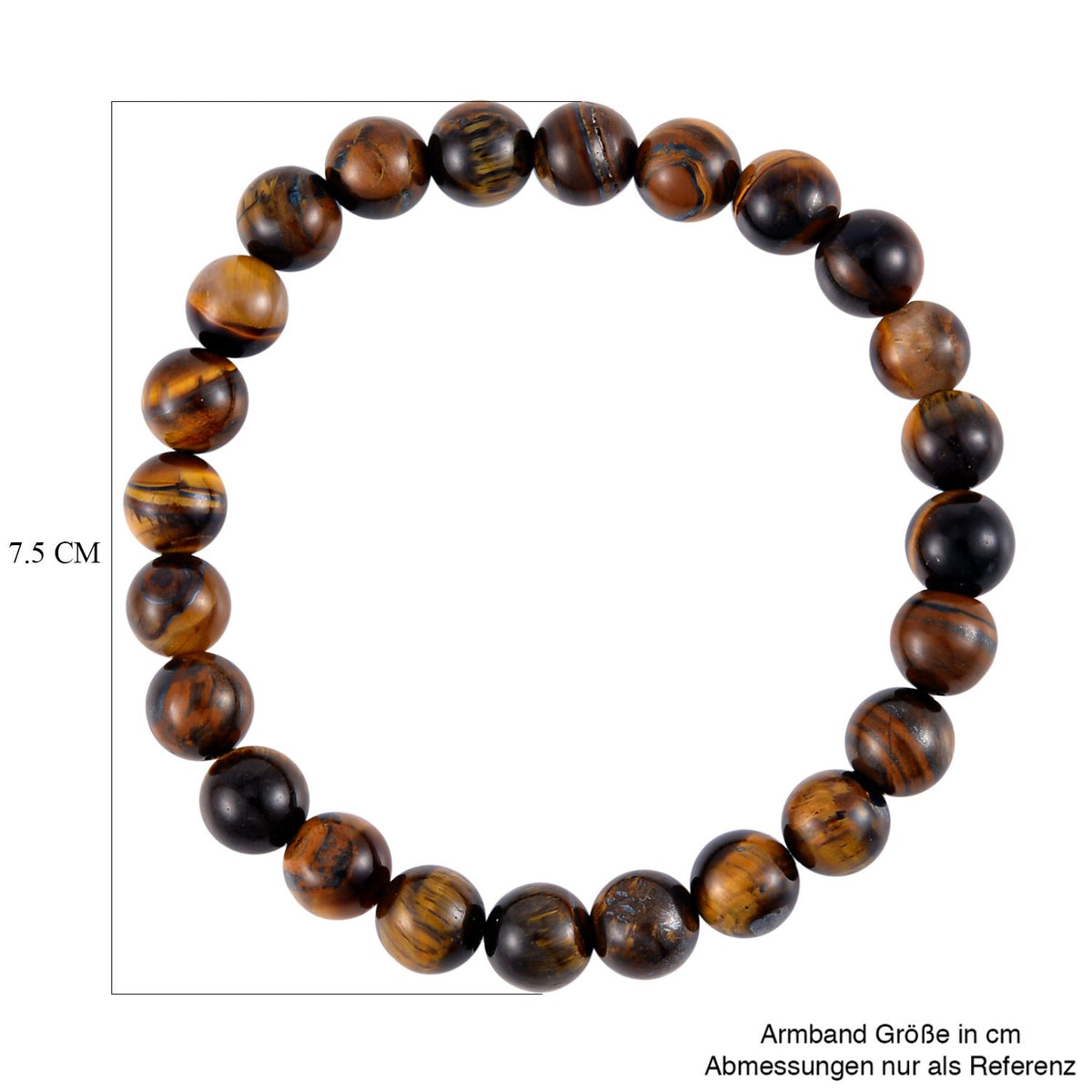 5er Set - Lava, Lapislazuli Armbänder ca. 441.80 ct
