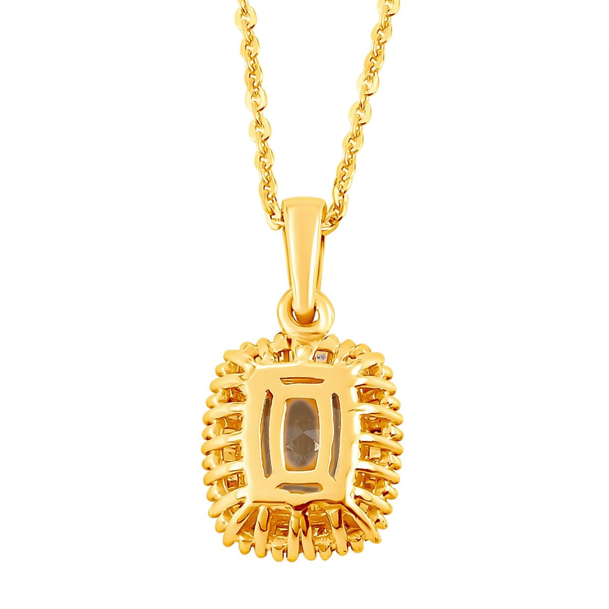 AAA Turkizit (Diaspore) und weißer Diamant-Anhänger mit Kette, ca. 50 cm, 925 Silber Gelbgold Vermeil ca. 1.72 ct