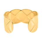 Designer Inspiriert Armreif und Ohrringe im Schmuckset, goldfarben