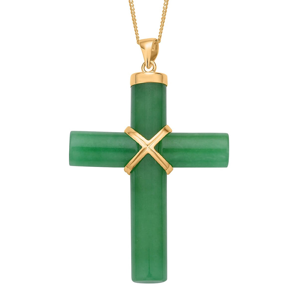 Grüne Jade Schmuckset ca. 45 cm 925 Silber Gold, 925 Silber Vergoldet ca. 52,00 ct.