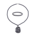 Terahertz Schmuckset 925 Silber rhodiniert ca. 295.70 ct