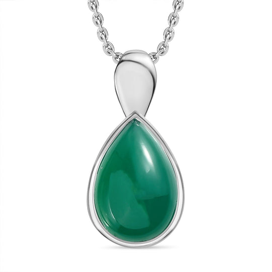 Blaues Türkis Schmuckset  Edelstahl ca. 13,39 ct.