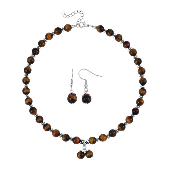 Rosenquarz Schmuckset 925 Silber Antik-silber-Plattierung und Legierung Antik-silber-Plattierung ca. 300.00 ct