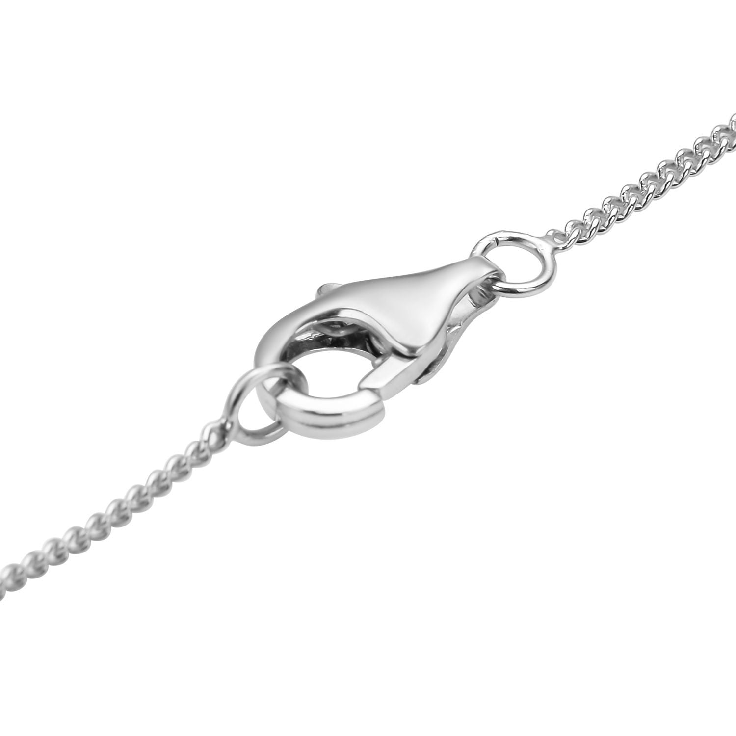 Moissanit Schmuckset 925 Silber platiniert, 925 Silber rhodiniert ca. 1,35 ct.