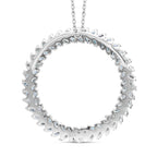 Blauer Diamant Schmuckset 925 Silber platiniert ca. 0.50 ct