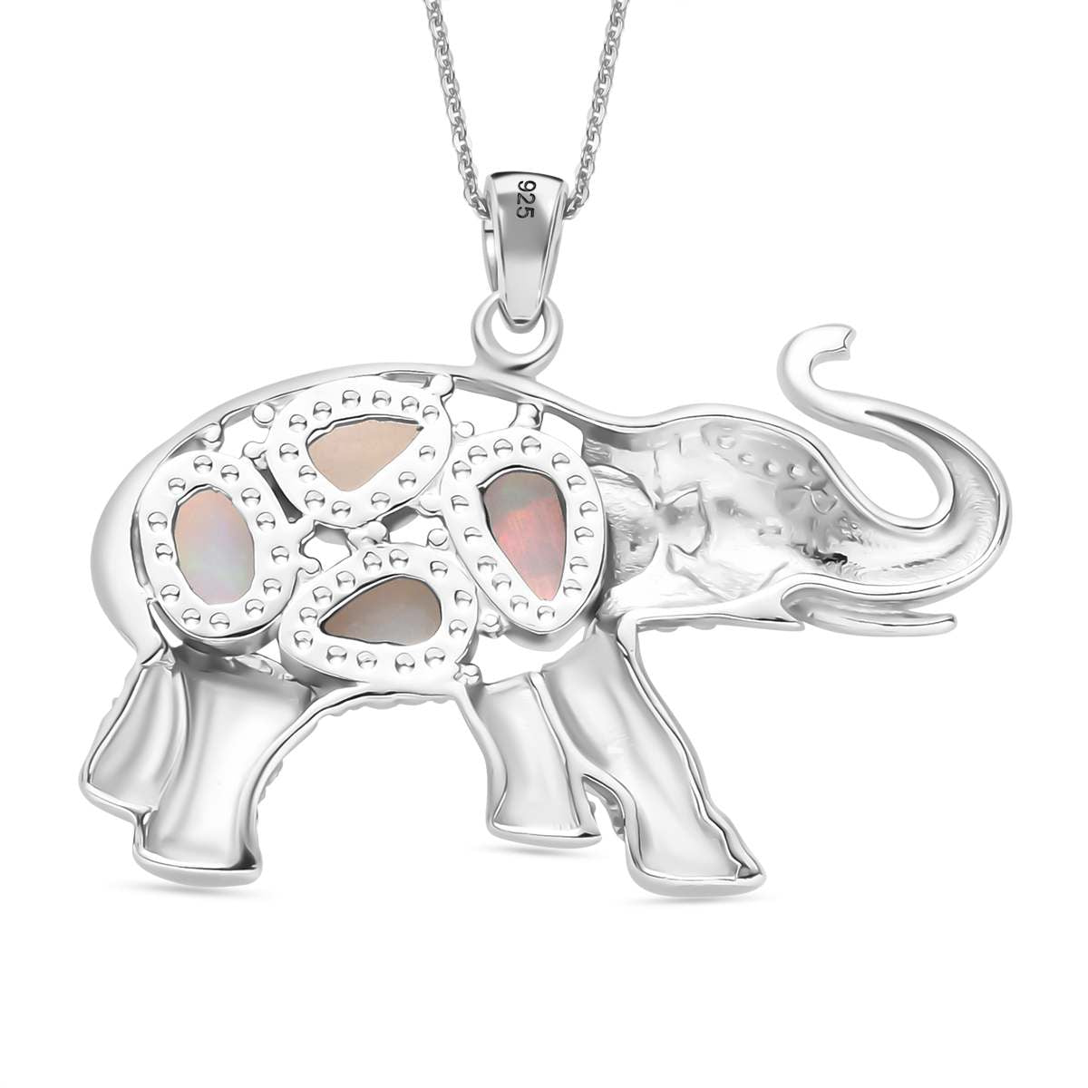 Natürlicher, äthiopischer Welo Opal Schmuckset 925 Silber rhodiniert ca. 1,78 ct.