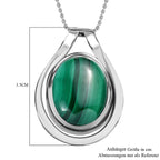 Malachit Schmuckset Edelstahl ca. 18.00 ct