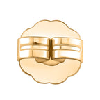 9 teiliges 316L Edelstahl Schmuckset, 1 Bolo Schieber, 2 Magnetverschluss Kugeln, 6 Ohrstopper, ca. 5,13 g, Goldfarben