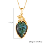 Labradorit Schmuckset ca. 6,48 ct.