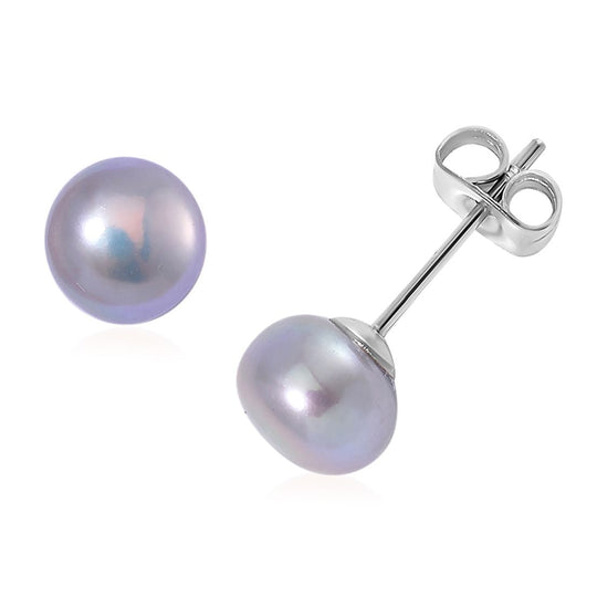 Mehrfarbige Süßwasser Perle Schmuckset Reiner Edelstahl