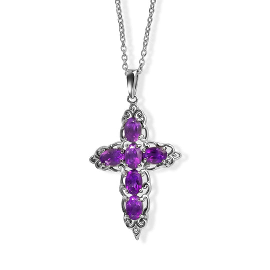 EVER TRUE Roter Granat Schmuckset ca. 50 cm ca. 4.96 ct