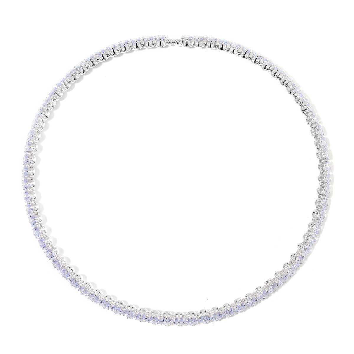 Weißer Zirkonia Schmuckset Nickelfreies Messing
