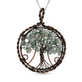 Grüner Aventurin-Anhänger mit 50+5cm Kette - 37,60 ct.
