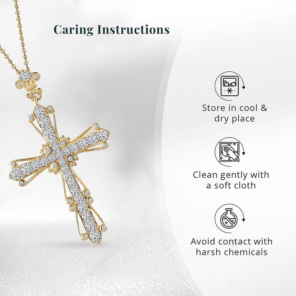 LUXURIANT DIAMOND - Lab Grown Diamant SI-GH Schmuckset ca. 50 cm 925 Silber 750 Gelbgold vermeil ca. 1,00 ct.