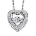 LUXURIANT DIAMOND - Lab Grown Diamant SI Schmuckset ca. 50 cm 925 Silber rhodiniert ca. 0,20 ct.
