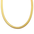 2er Set - Gliederkettendesign Armband und Halskette, Edelstahl, Goldfarben