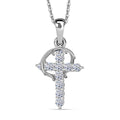 LUXURIANT DIAMOND - Lab Grown Diamant SI-GH Anhänger mit Kette (ca. 50cm), 925 Silber rhodiniert ca. 0.50 ct