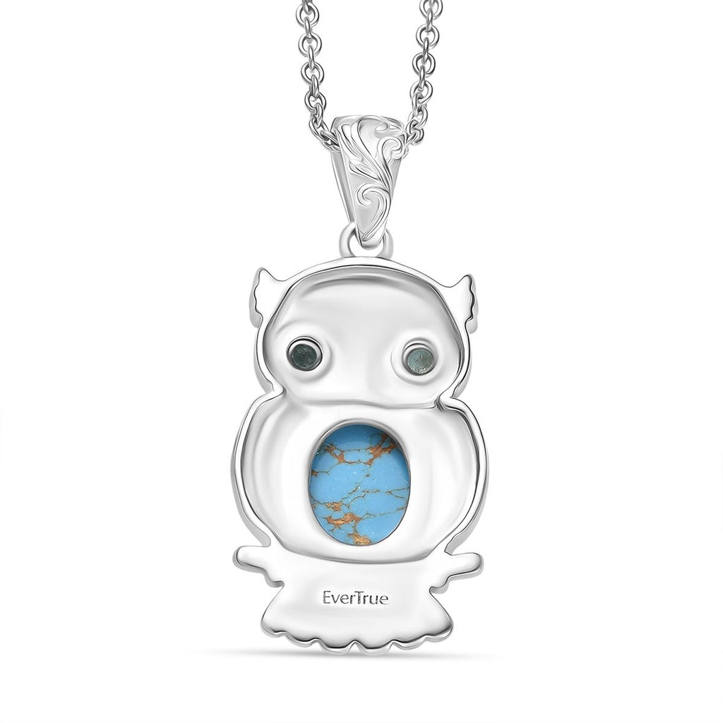 Blaues Türkis, Ozean Blauer Apatit Schmuckset ca. 2.87 ct