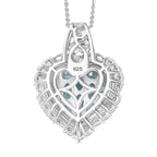 Betroka Blauer Apatit Schmuckset 925 Silber rhodiniert ca. 3.78 ct