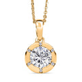 Moissanit Anhänger mit 50cm Kette - 1,27 ct.