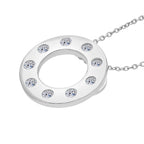 LUXURIANT DIAMOND - Lab Grown Diamant SI-GH Schmuckset 925 Silber rhodiniert ca. 0,33 ct.