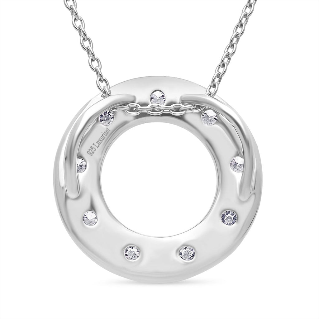 LUXURIANT DIAMOND - Lab Grown Diamant SI-GH Schmuckset 925 Silber rhodiniert ca. 0,33 ct.