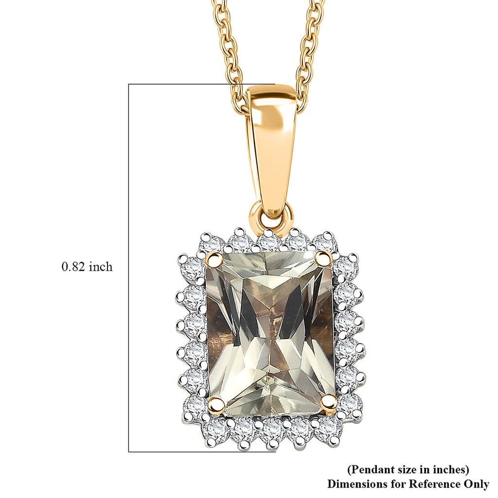 LUXORO AAA Turkizit, Weißer Diamant AGI zertifiziert Schmuckset ca. 50 cm 585 Gold ca. 3.00 ct