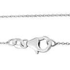 Amerikanischer, natürlicher Sleeping Beauty Türkis-Anhänger mit Kette, 925 Silber platiniert ca. 3.61 ct