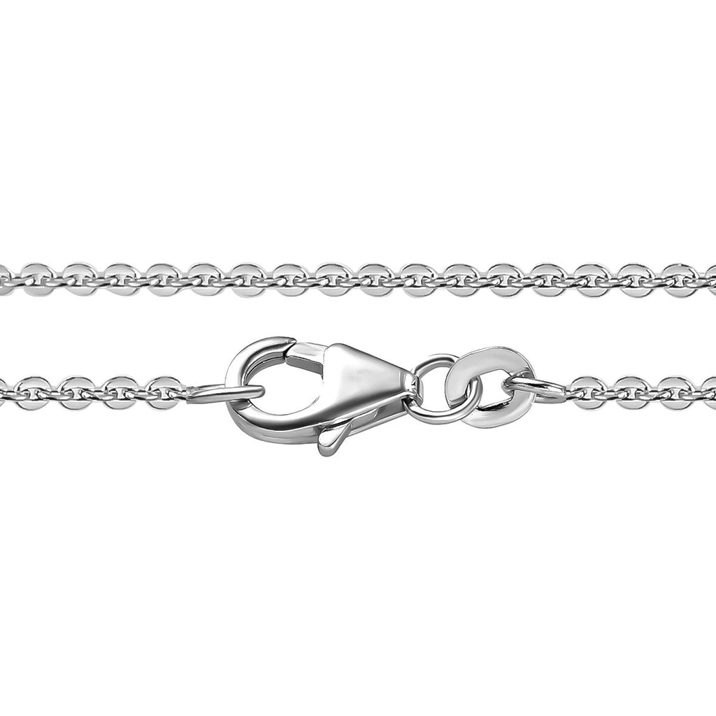 Kagem sambischer Smaragd-Anhänger mit Kette, 925 Silber platiniert ca. 4.47 ct