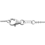 Kanadischer Ammolit Anhänger mit Kette, 925 Silber platiniert ca. 2.59 ct
