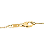 AAA Turkizit und weißer Zirkon-Anhänger mit Kette, 925 Silber Gelbgold Vermeil ca. 1.27 ct