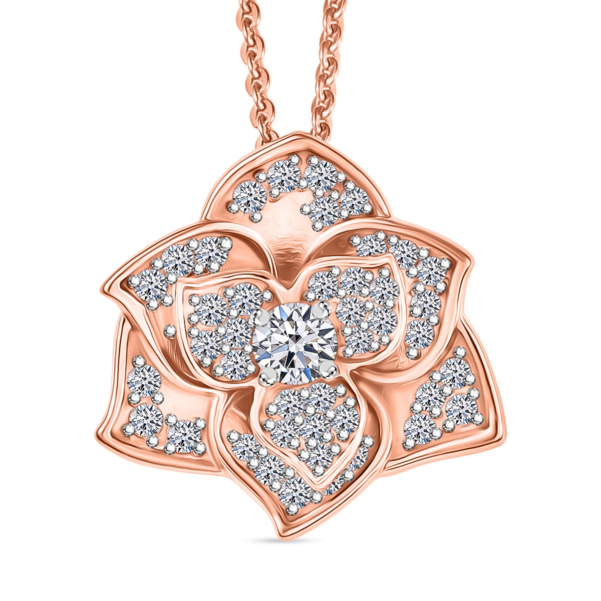 LUXURIANT DIAMOND - Lab Grown Diamant SI-GH Schmuckset ca. 0.35 ct