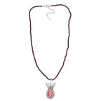 D joy AAA Rhodochrosit Schmuckset 925 Silber rhodiniert ca. 53.14 ct