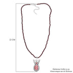 D joy AAA Rhodochrosit Schmuckset 925 Silber rhodiniert ca. 53.14 ct