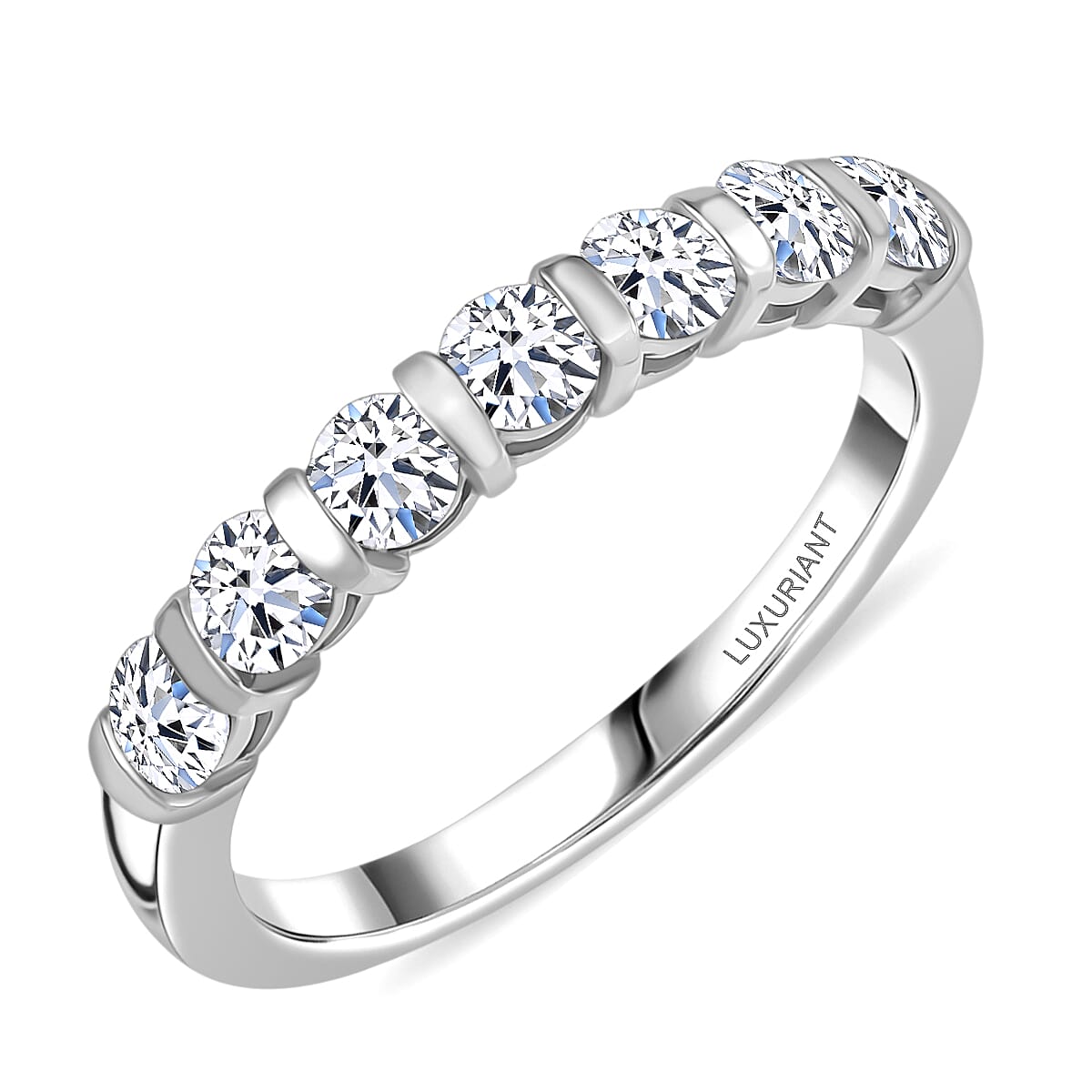LUXURIANT DIAMOND - Lab Grown Diamant Schmuckset 925 Silber Rhodiniert (Größe 17) (10-15 Werktage Lieferzeit) ca. 2.75 ct