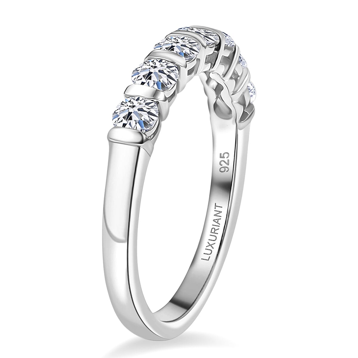 LUXURIANT DIAMOND - Lab Grown Diamant Schmuckset 925 Silber Rhodiniert (Größe 17) (10-15 Werktage Lieferzeit) ca. 2.75 ct