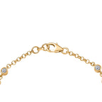 LUXURIANT DIAMOND - Lab Grown Diamant Schmuckset 925 Silber 750 Gelbgold vermeil (Größe 17) (10-15 Werktage Lieferzeit) ca. 2.75 ct